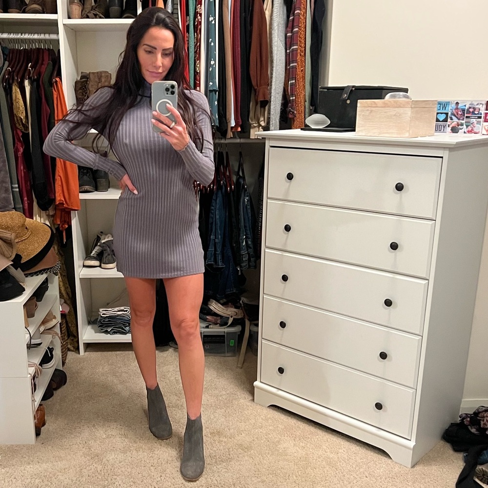 Free People Turtle Neck Sweater Dress